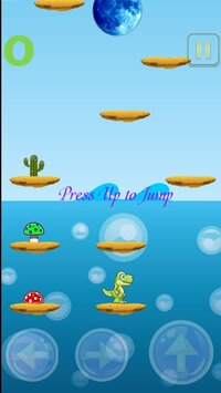 Dino catch the moon screenshot, image №2622760 - RAWG