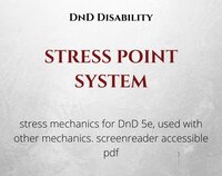 Stress Point System - DnD 5e screenshot, image №3022131 - RAWG