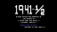 1941 and a Half (C64) screenshot, image №2432542 - RAWG