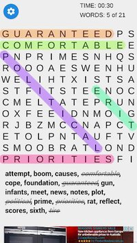 Awesome Word Search - Word Find Puzzle Fun screenshot, image №1380570 - RAWG