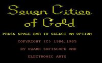 The Seven Cities of Gold (1984) screenshot, image №749826 - RAWG