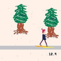 ZXC Skiing - Pixel Prototype Week 4 screenshot, image №1197239 - RAWG