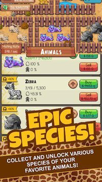 Idle Tap Zoo: Tap, Build & Upgrade a Custom Zoo screenshot, image №1411361 - RAWG