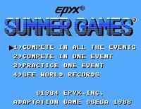 Summer Games screenshot, image №727711 - RAWG