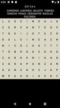 Sopa de Letras Quijote - Don Quijote de la Mancha screenshot, image №2256454 - RAWG