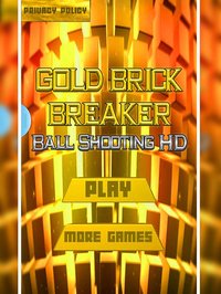 GOLD BRICK BREAKER: Ball Shooting HD screenshot, image №1790386 - RAWG