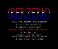 Berzerk - ZX Spectrum screenshot, image №1108615 - RAWG