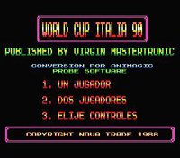 World Cup Soccer: Italia '90 screenshot, image №750716 - RAWG