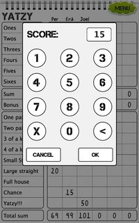 Yahtzee scoresheet screenshot, image №1403283 - RAWG