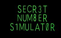 Secret Number Simulator screenshot, image №4077554 - RAWG