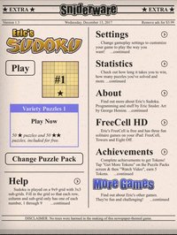 Eric's Sudoku –Classic Puzzles screenshot, image №947590 - RAWG