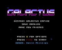 Galactus (ZX Spectrum Next) screenshot, image №3535772 - RAWG