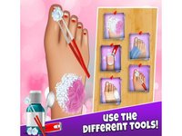 Girl Games Art Nail Painting 2017 screenshot, image №922811 - RAWG