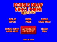 Double Draw Video Poker Triple Play screenshot, image №948094 - RAWG