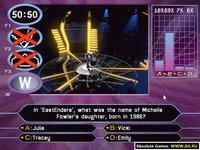 Who Wants to Be a Millionaire? 2nd UK Edition screenshot, image №346218 - RAWG