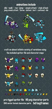 Brute knight character pack screenshot, image №2417777 - RAWG