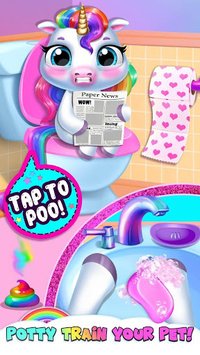 My Baby Unicorn - Virtual Pony Pet Care & Dress Up screenshot, image №1803066 - RAWG