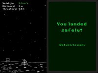 Lunar Lander Lunacy (LD #41) screenshot, image №1161078 - RAWG