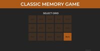 Classic Memory Game (itch) screenshot, image №3634812 - RAWG