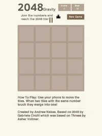2048 Gravity screenshot, image №1653089 - RAWG