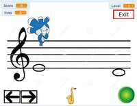 Treble Clef Shootout screenshot, image №2459810 - RAWG