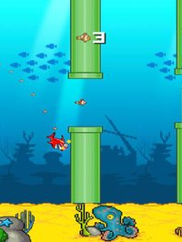 A Flappy Mega Shark FREE: Eats Tiny Bird Fish Adventure screenshot, image №893022 - RAWG