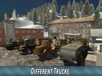 Winter Timber Truck Simulator screenshot, image №1789530 - RAWG