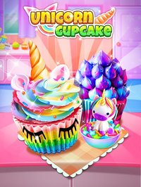 Unicorn Food - Sweet Rainbow Cupcake Desserts screenshot, image №1588413 - RAWG