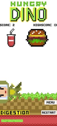 Hungry Dino (itch) (pixelKamu) screenshot, image №3193597 - RAWG