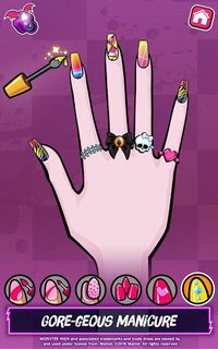 Monster High Beauty Shop: Fangtastic Fashion Game screenshot, image №1450011 - RAWG