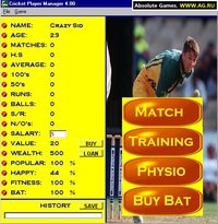 Cricket Player Manager 4 screenshot, image №306261 - RAWG