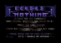 Double or Nothing [Commodore 64] screenshot, image №2997840 - RAWG