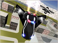 Flying Car Game - Future Police Chase 3D screenshot, image №907993 - RAWG