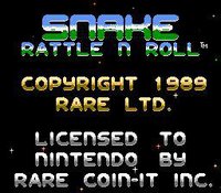 Snake Rattle 'n' Roll screenshot, image №1697516 - RAWG