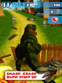 A Rex Rampage With 3D - Dangerous Dinosaurs Walking & Run-ning to Destroy & Devour Everything! screenshot, image №892735 - RAWG