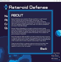 Asteroid Defense (MSixteenI6, GameZgirl) screenshot, image №3383984 - RAWG