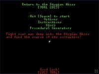 Return to the Stygian Abyss [7DRL 2023] screenshot, image №3822906 - RAWG