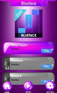 Blueface Piano Tiles 2019 screenshot, image №2094346 - RAWG
