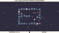 Cake, space and two smoking extinguishers screenshot, image №2792970 - RAWG
