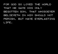 John 3:16 NES screenshot, image №2365288 - RAWG