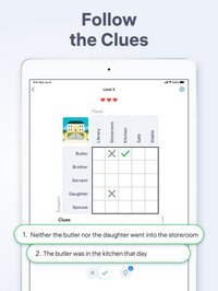 Logic Puzzles - Clue Game screenshot, image №3825682 - RAWG