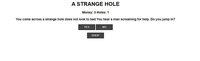 A STRANGE HOLE screenshot, image №2295760 - RAWG