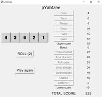 pYahtzee screenshot, image №3786845 - RAWG