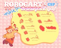 ROBOGART's Super Brush Pack! (P1 - P5) [CSP brushes, .sut files!] screenshot, image №3807748 - RAWG