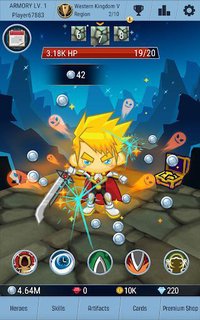 Tap Adventure Hero: Idle RPG Clicker, Fun Fantasy screenshot, image №2093565 - RAWG