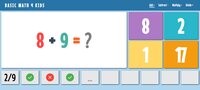 Basic Math 4 Kids screenshot, image №3514060 - RAWG