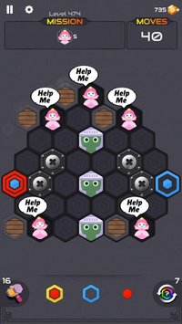 Puzzle Hexa: Princess and Zombies screenshot, image №1471387 - RAWG