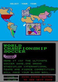 World Championship Soccer screenshot, image №750692 - RAWG