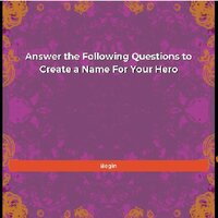 What is Your Hero Name screenshot, image №3666643 - RAWG