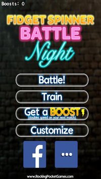 Fidget Spinner Battle Night screenshot, image №1536673 - RAWG